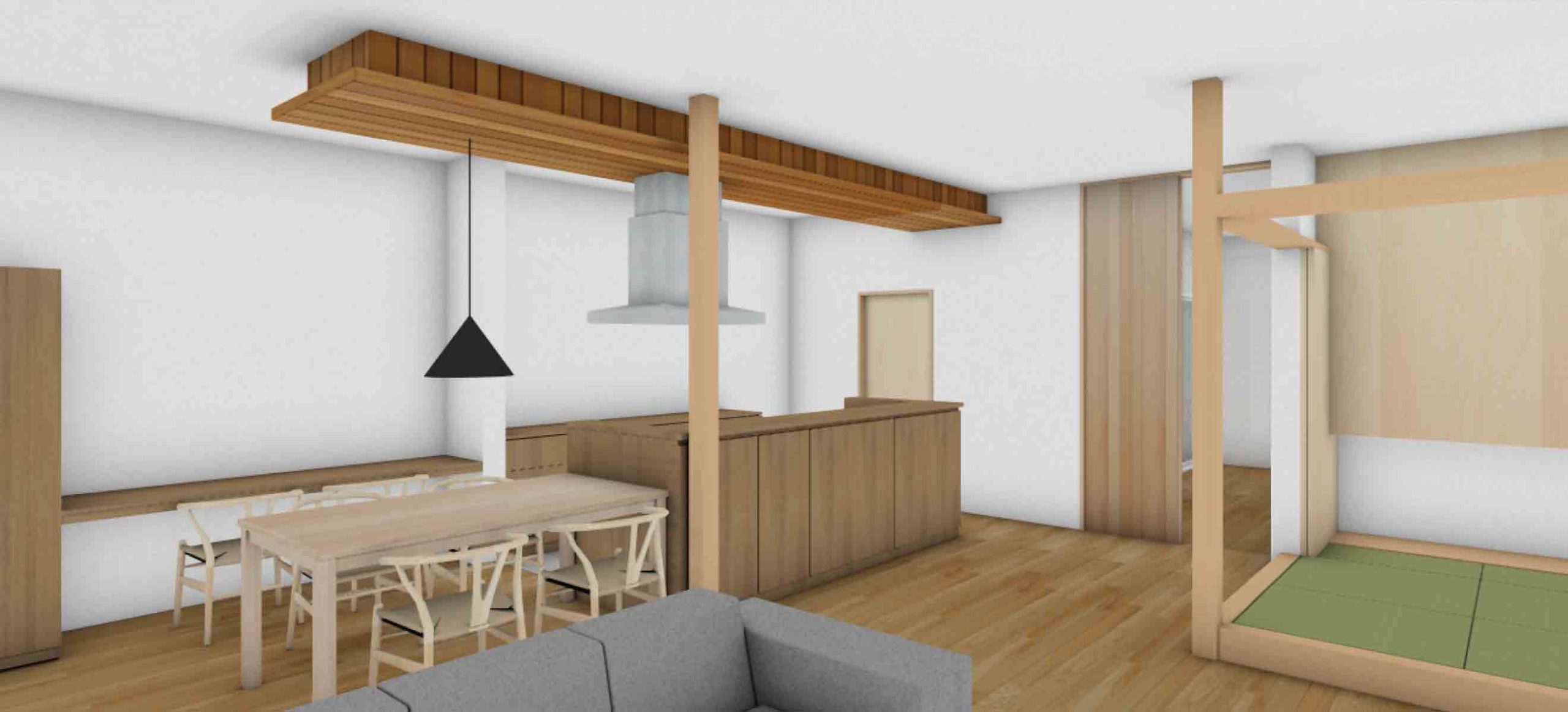 CGパースを活用します。